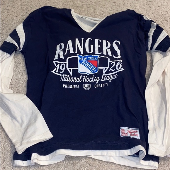 ny rangers long sleeve shirt